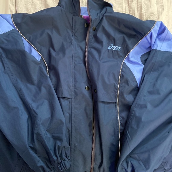 vintage asics windbreaker - Picture 1 of 2